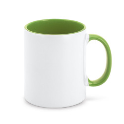 Caneca em Cerâmica com Asa Verde Personalizada