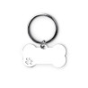 Chapa de identificação para cão personalizada