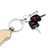 Personalized car-shaped keychain