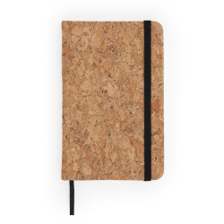 Personalized A6 notebook with cork cover
