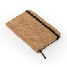 Personalized A6 notebook with cork cover