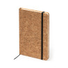 Personalized A5 notebook with cork cover