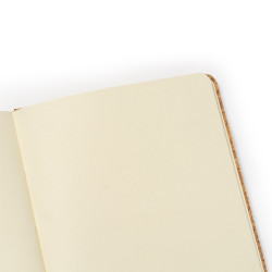 Personalized A5 notebook with cork cover