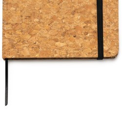 Personalized A5 notebook with cork cover
