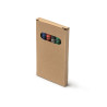 Personalized 6-Pack Wax Crayons in Custom Cardboard Box – The Perfect Kids' Gift
