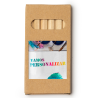 Personalized 6-Pack Colored Pencils in Custom Cardboard Box – The Ideal Gift for Kids