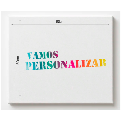 Custom canvas print 50x60cm