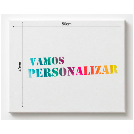 Custom canvas print 40x50cm