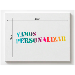 Custom canvas print 30x40cm