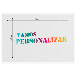 Tela canvas personalizada com 60x90cm