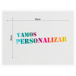 Tela canvas personalizada com 60x80cm