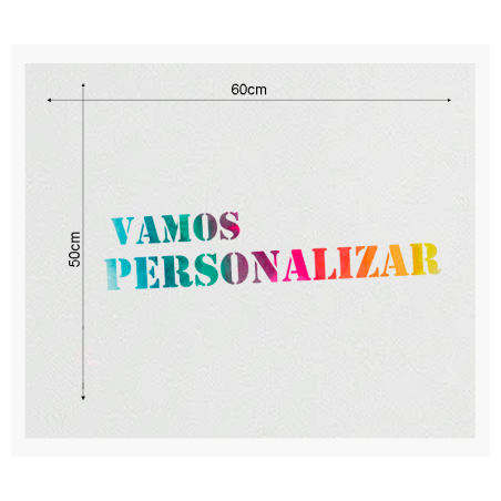 Tela canvas personalizada com 50x60cm